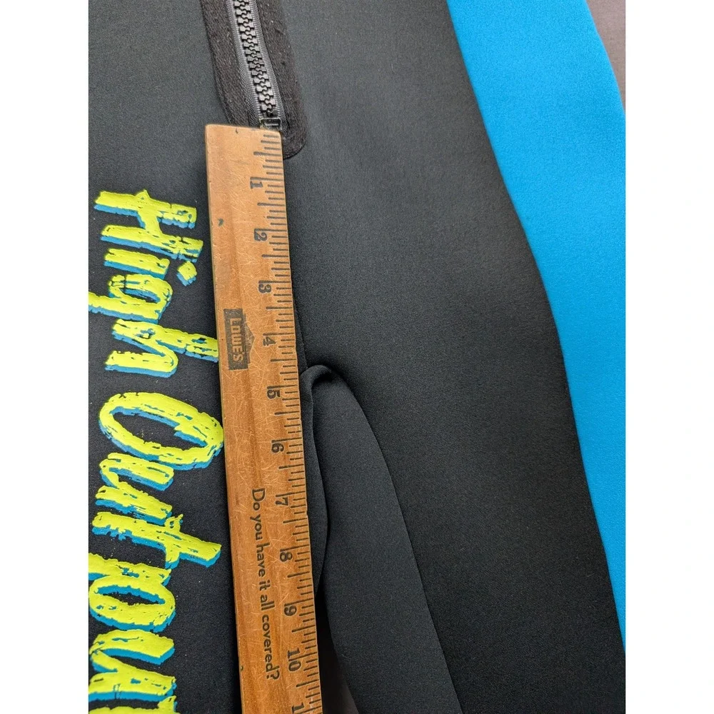 High Sports High‎ Output  Neoprene Wetsuit Shorty Blue Neon Yellow Large
